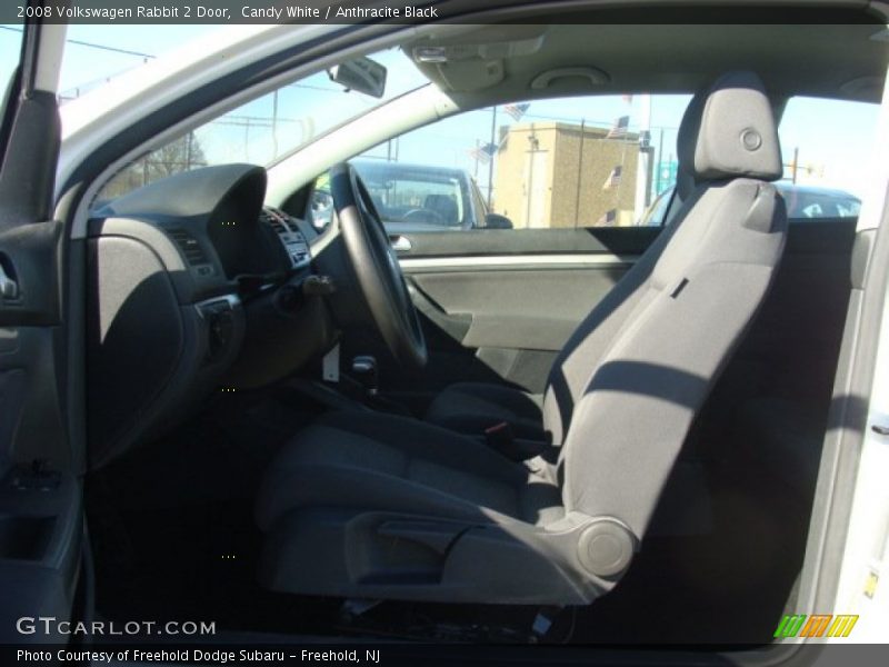Candy White / Anthracite Black 2008 Volkswagen Rabbit 2 Door