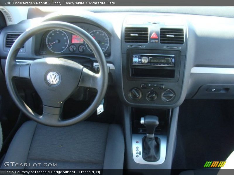Candy White / Anthracite Black 2008 Volkswagen Rabbit 2 Door