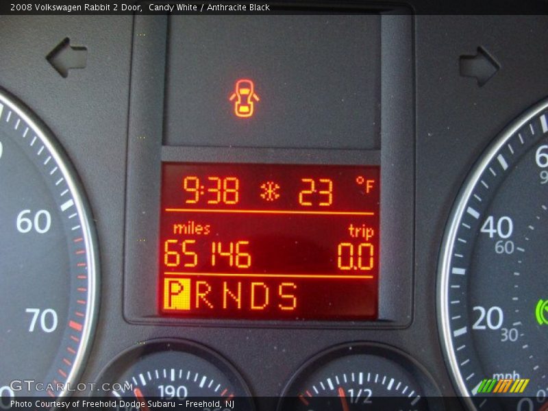 Candy White / Anthracite Black 2008 Volkswagen Rabbit 2 Door