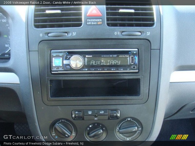 Candy White / Anthracite Black 2008 Volkswagen Rabbit 2 Door