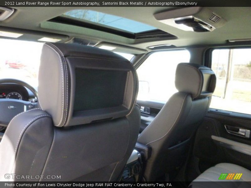 Entertainment System of 2012 Range Rover Sport Autobiography