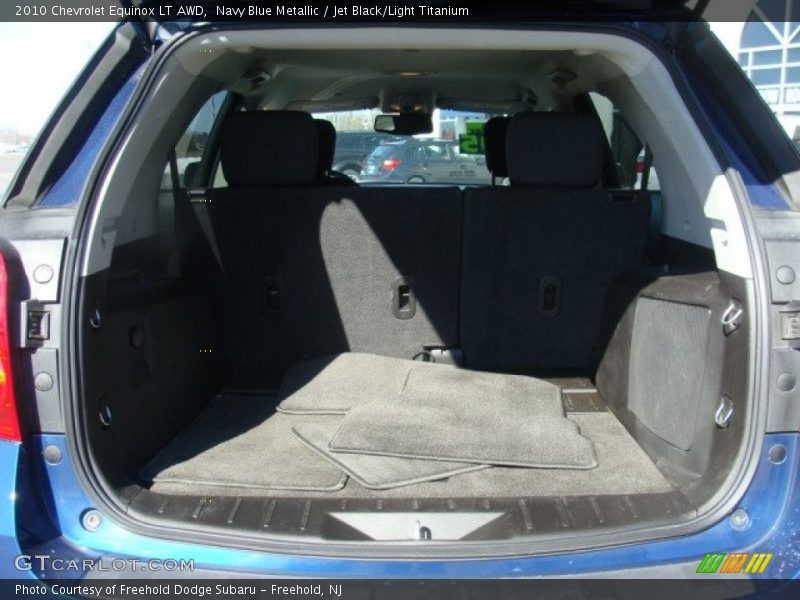 Navy Blue Metallic / Jet Black/Light Titanium 2010 Chevrolet Equinox LT AWD