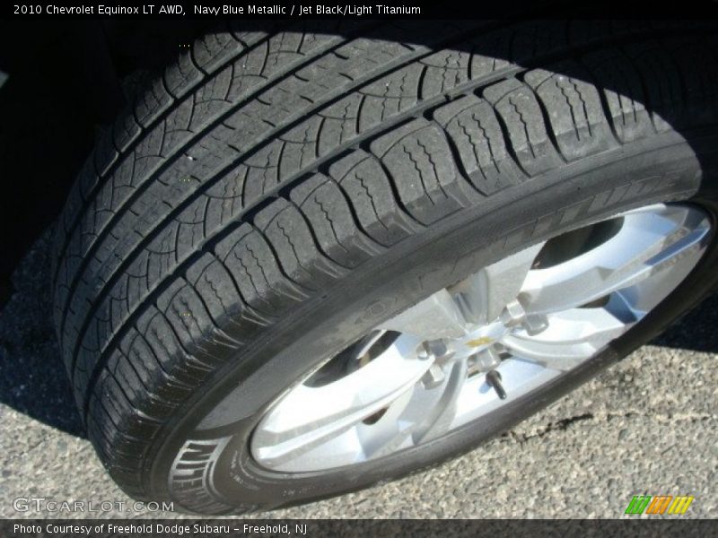 Navy Blue Metallic / Jet Black/Light Titanium 2010 Chevrolet Equinox LT AWD