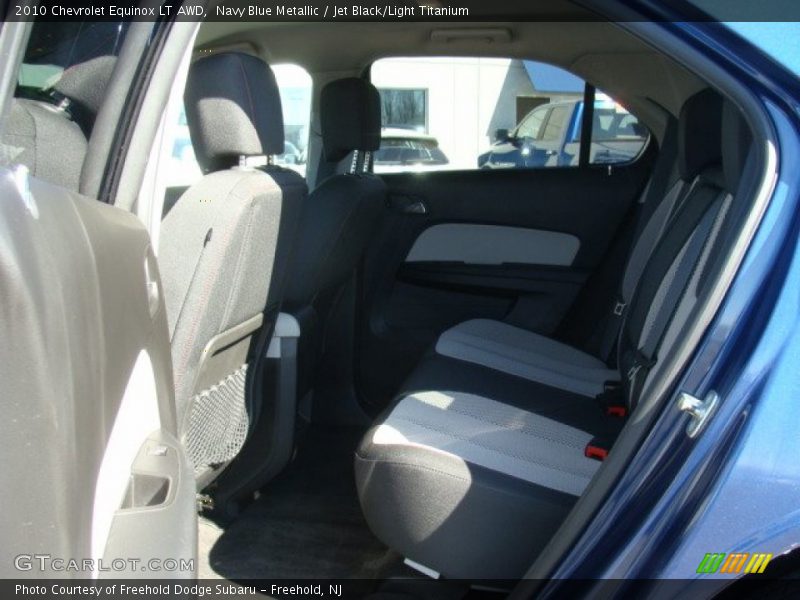 Navy Blue Metallic / Jet Black/Light Titanium 2010 Chevrolet Equinox LT AWD