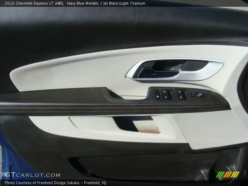 Navy Blue Metallic / Jet Black/Light Titanium 2010 Chevrolet Equinox LT AWD