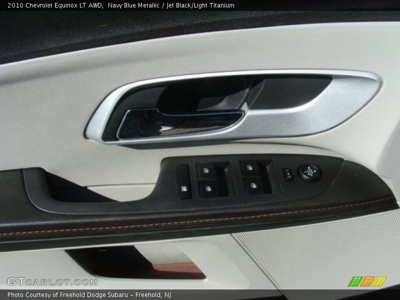 Navy Blue Metallic / Jet Black/Light Titanium 2010 Chevrolet Equinox LT AWD