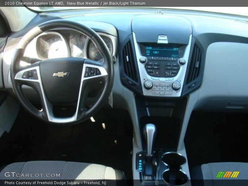 Navy Blue Metallic / Jet Black/Light Titanium 2010 Chevrolet Equinox LT AWD