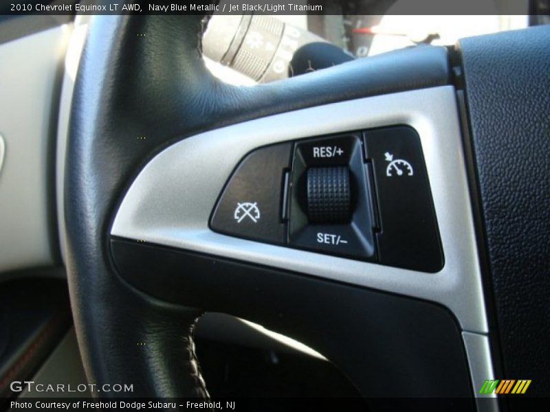 Navy Blue Metallic / Jet Black/Light Titanium 2010 Chevrolet Equinox LT AWD