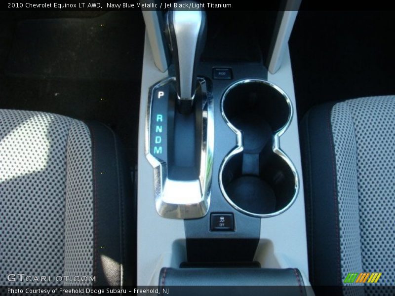 Navy Blue Metallic / Jet Black/Light Titanium 2010 Chevrolet Equinox LT AWD