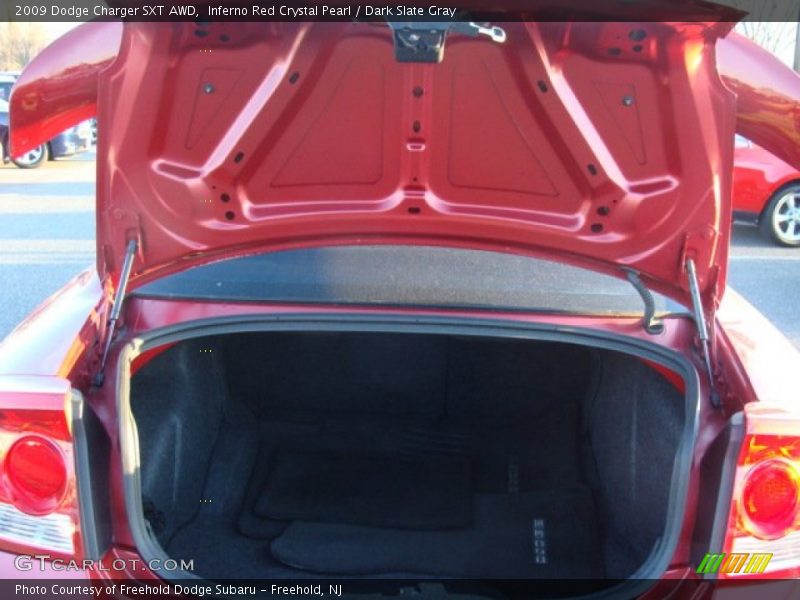 Inferno Red Crystal Pearl / Dark Slate Gray 2009 Dodge Charger SXT AWD