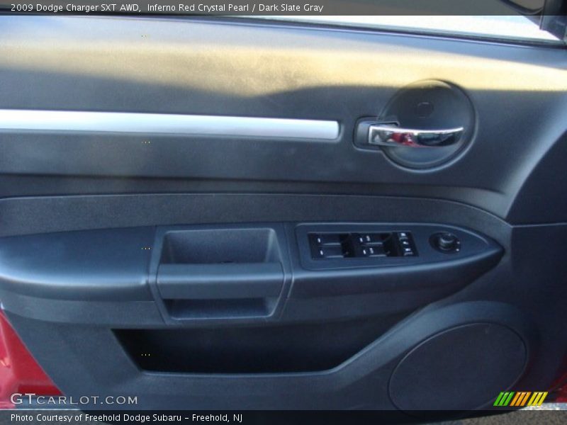 Inferno Red Crystal Pearl / Dark Slate Gray 2009 Dodge Charger SXT AWD