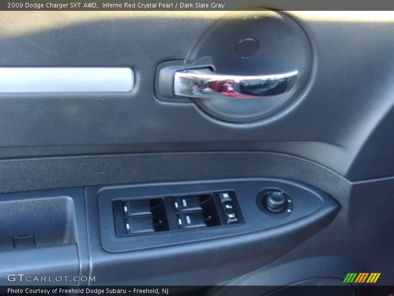 Inferno Red Crystal Pearl / Dark Slate Gray 2009 Dodge Charger SXT AWD