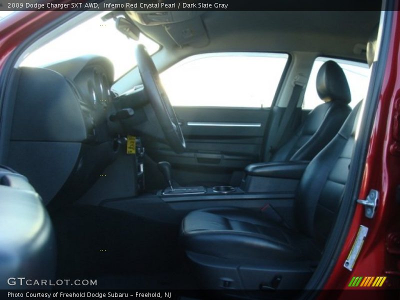 Inferno Red Crystal Pearl / Dark Slate Gray 2009 Dodge Charger SXT AWD