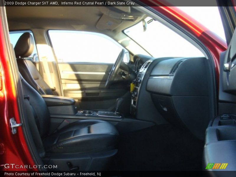Inferno Red Crystal Pearl / Dark Slate Gray 2009 Dodge Charger SXT AWD