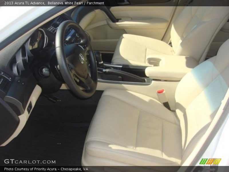 Bellanova White Pearl / Parchment 2013 Acura TL Advance