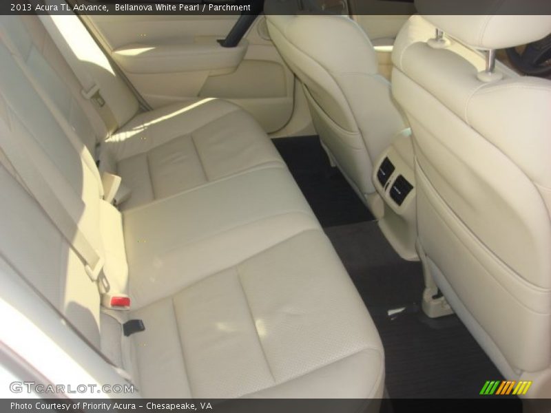 Bellanova White Pearl / Parchment 2013 Acura TL Advance