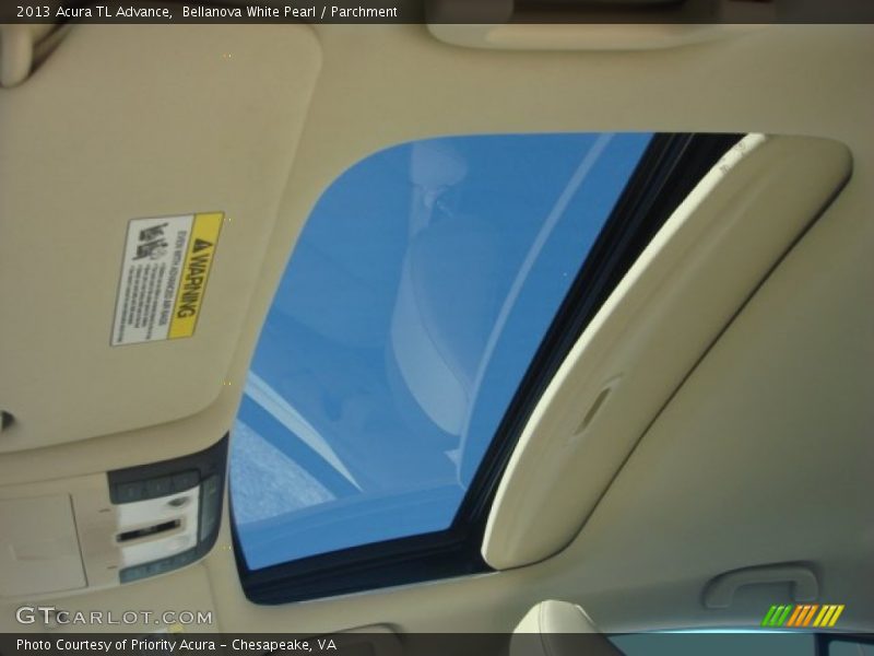 Bellanova White Pearl / Parchment 2013 Acura TL Advance