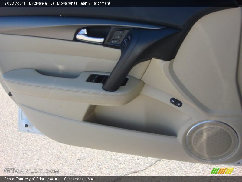 Bellanova White Pearl / Parchment 2013 Acura TL Advance