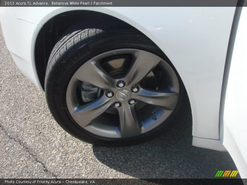 Bellanova White Pearl / Parchment 2013 Acura TL Advance