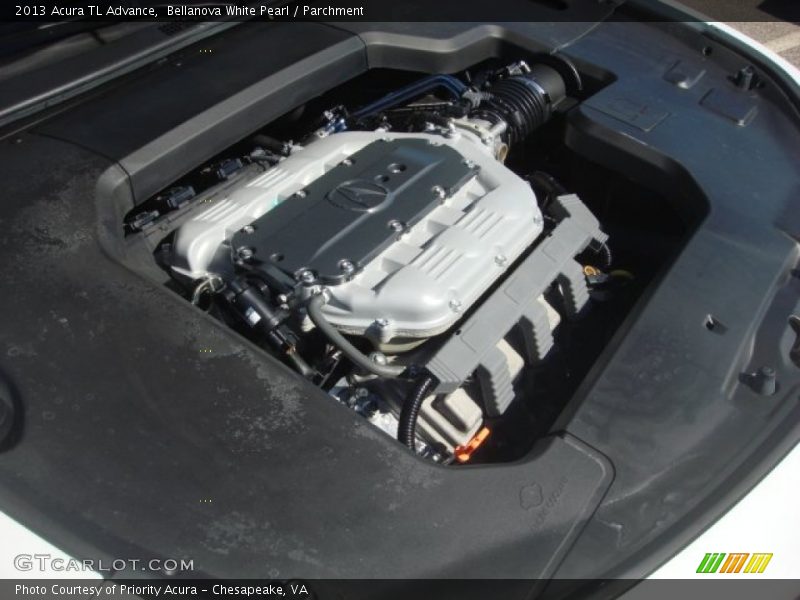Bellanova White Pearl / Parchment 2013 Acura TL Advance