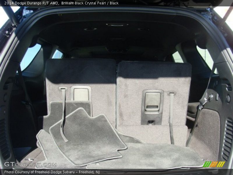 Brilliant Black Crystal Pearl / Black 2014 Dodge Durango R/T AWD