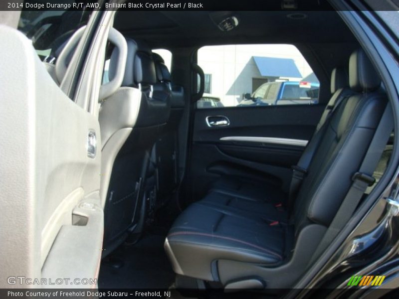 Brilliant Black Crystal Pearl / Black 2014 Dodge Durango R/T AWD