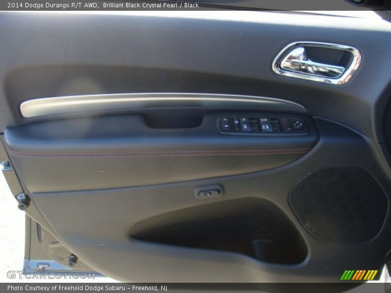 Brilliant Black Crystal Pearl / Black 2014 Dodge Durango R/T AWD