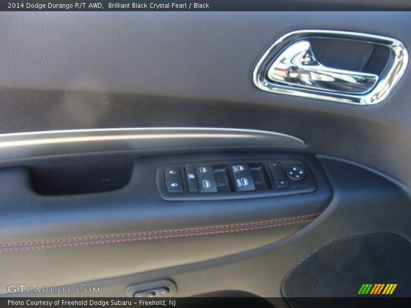 Brilliant Black Crystal Pearl / Black 2014 Dodge Durango R/T AWD