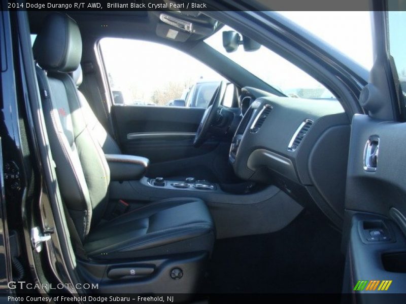 Brilliant Black Crystal Pearl / Black 2014 Dodge Durango R/T AWD