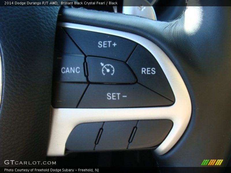 Brilliant Black Crystal Pearl / Black 2014 Dodge Durango R/T AWD