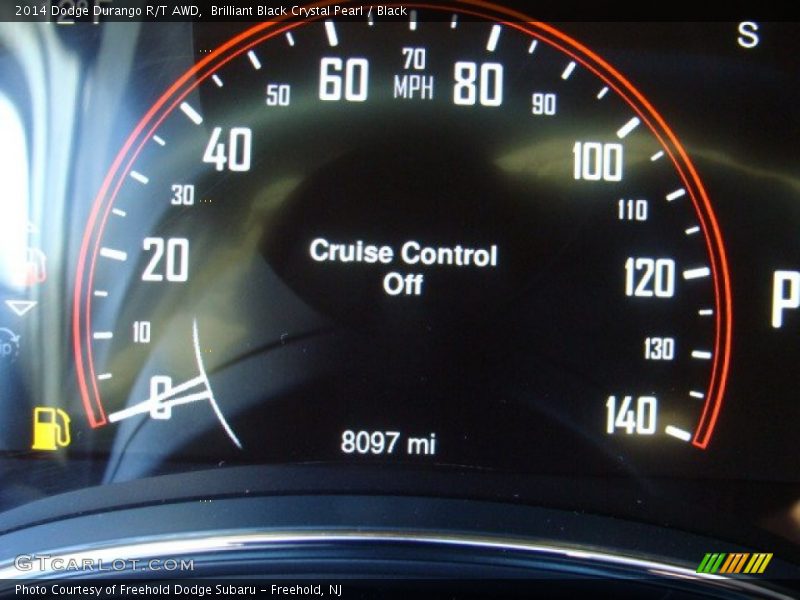 Brilliant Black Crystal Pearl / Black 2014 Dodge Durango R/T AWD