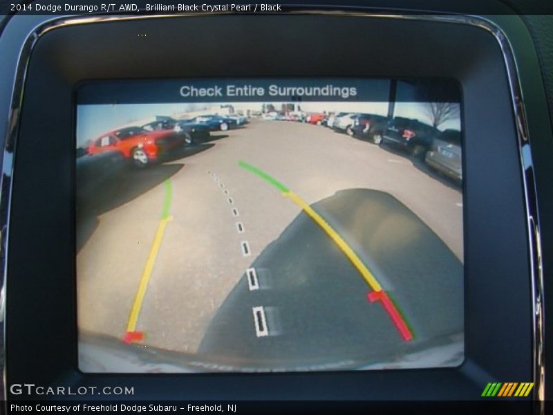 Brilliant Black Crystal Pearl / Black 2014 Dodge Durango R/T AWD