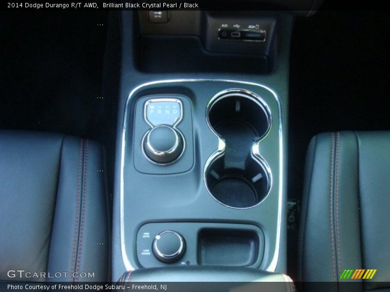 Brilliant Black Crystal Pearl / Black 2014 Dodge Durango R/T AWD