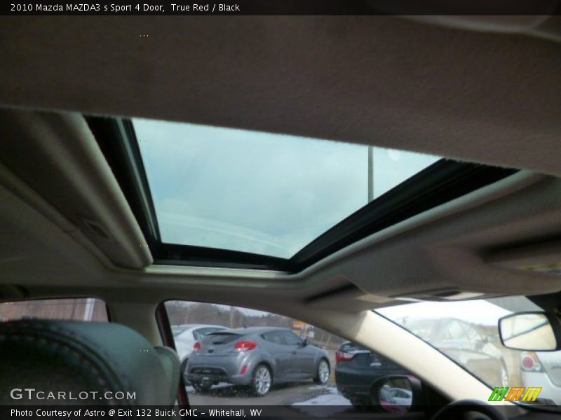True Red / Black 2010 Mazda MAZDA3 s Sport 4 Door