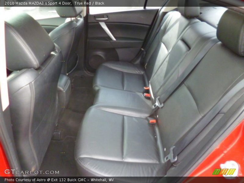 True Red / Black 2010 Mazda MAZDA3 s Sport 4 Door