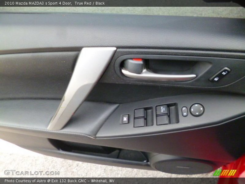 True Red / Black 2010 Mazda MAZDA3 s Sport 4 Door