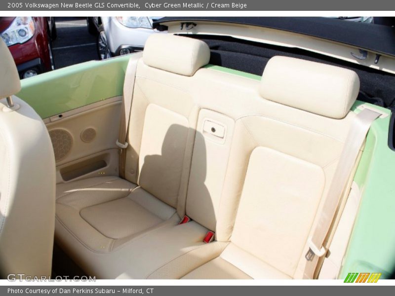 Cyber Green Metallic / Cream Beige 2005 Volkswagen New Beetle GLS Convertible