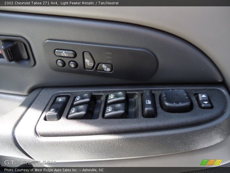 Light Pewter Metallic / Tan/Neutral 2003 Chevrolet Tahoe Z71 4x4
