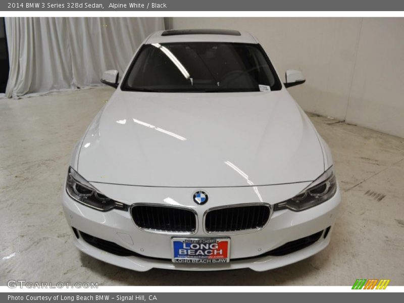 Alpine White / Black 2014 BMW 3 Series 328d Sedan