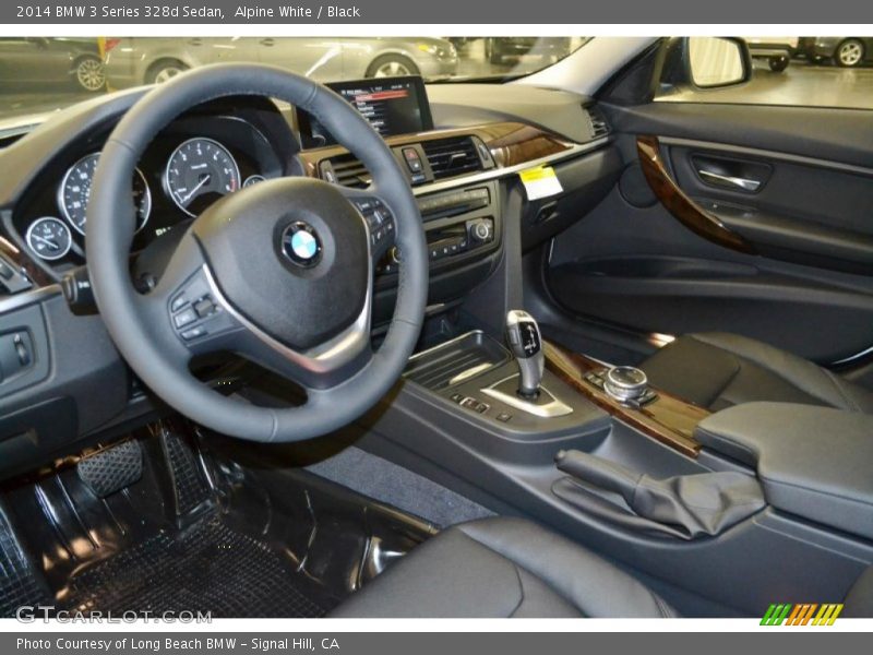 Alpine White / Black 2014 BMW 3 Series 328d Sedan