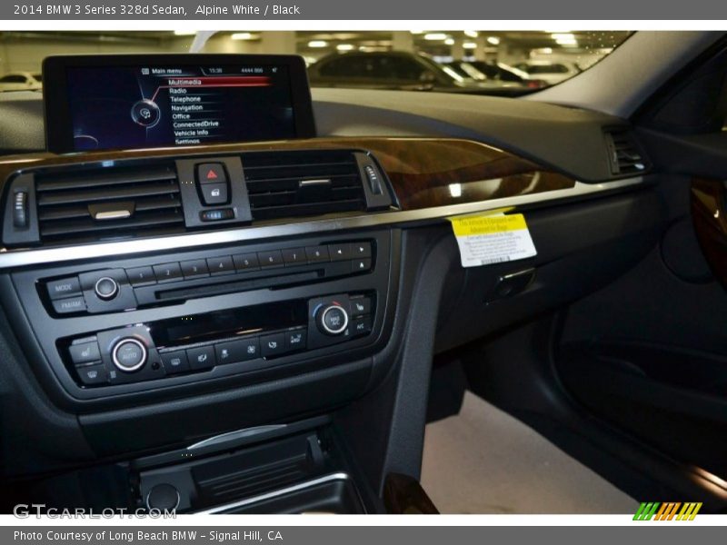 Alpine White / Black 2014 BMW 3 Series 328d Sedan