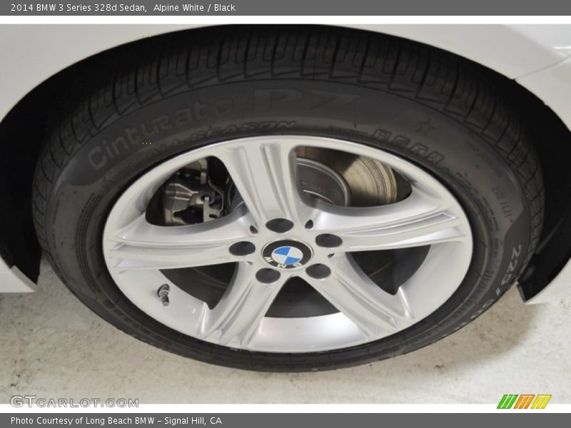 Alpine White / Black 2014 BMW 3 Series 328d Sedan