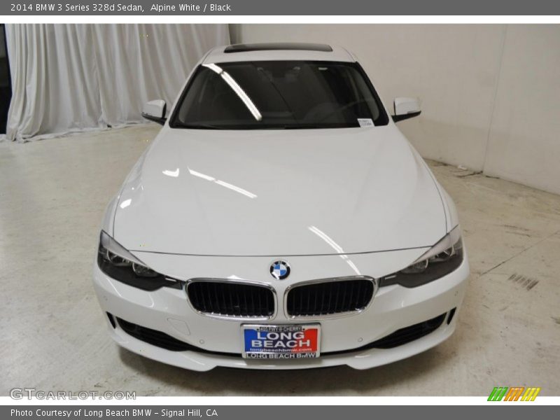 Alpine White / Black 2014 BMW 3 Series 328d Sedan