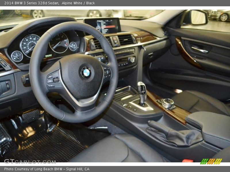 Alpine White / Black 2014 BMW 3 Series 328d Sedan