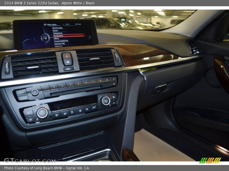 Alpine White / Black 2014 BMW 3 Series 328d Sedan