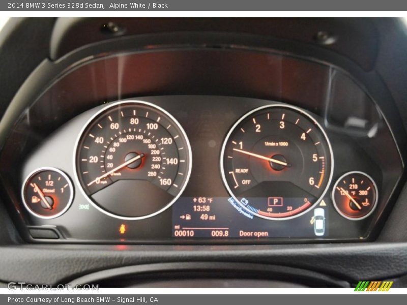 Alpine White / Black 2014 BMW 3 Series 328d Sedan