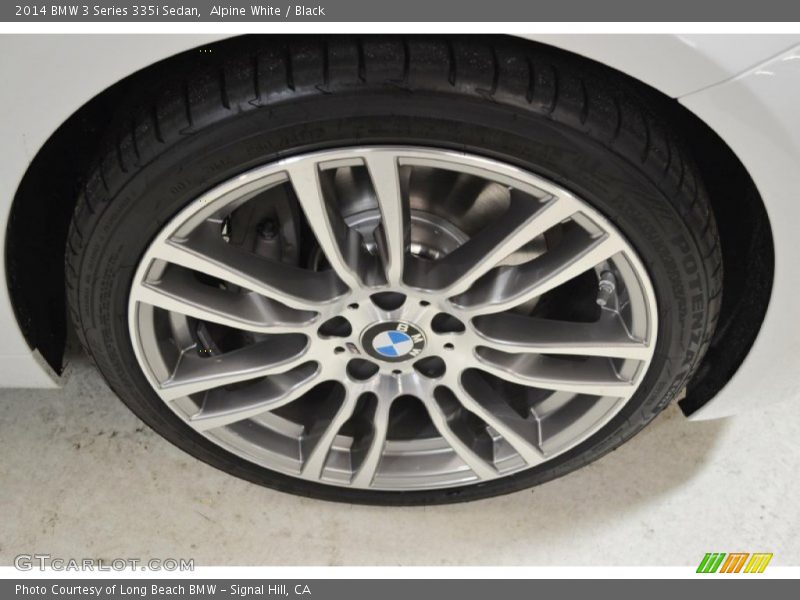 Alpine White / Black 2014 BMW 3 Series 335i Sedan