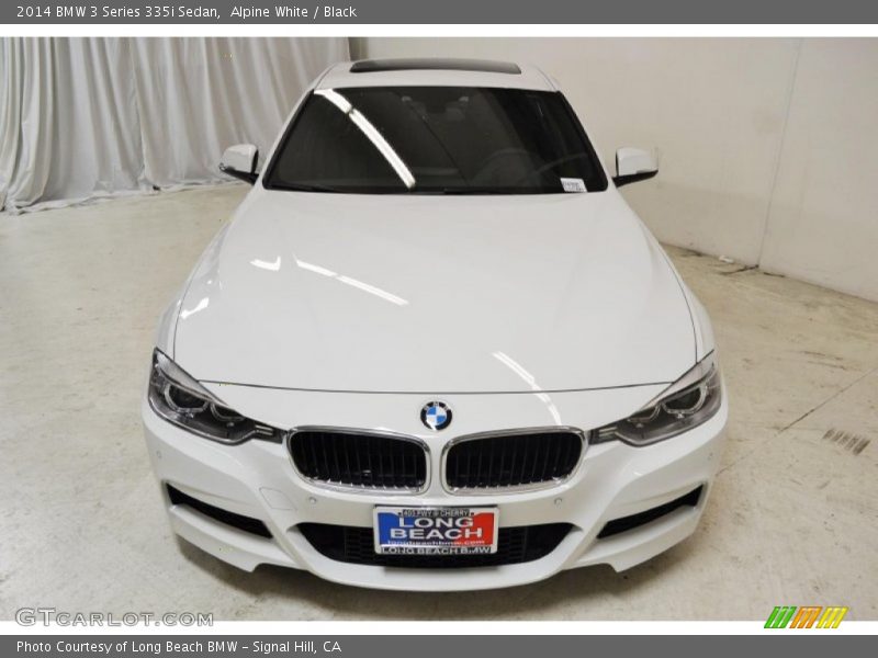 Alpine White / Black 2014 BMW 3 Series 335i Sedan