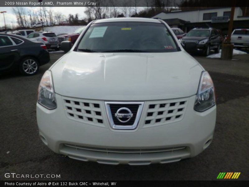 Phantom White / Gray 2009 Nissan Rogue S AWD