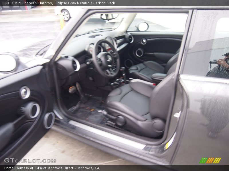 Eclipse Gray Metallic / Carbon Black 2013 Mini Cooper S Hardtop